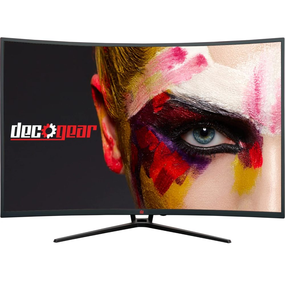 Deco Gear 39" Curved Ultrawide Gaming Monitor, 2560x1440, 1ms MPRT, 165 Hz, 16:9, HDR400, 4000:1