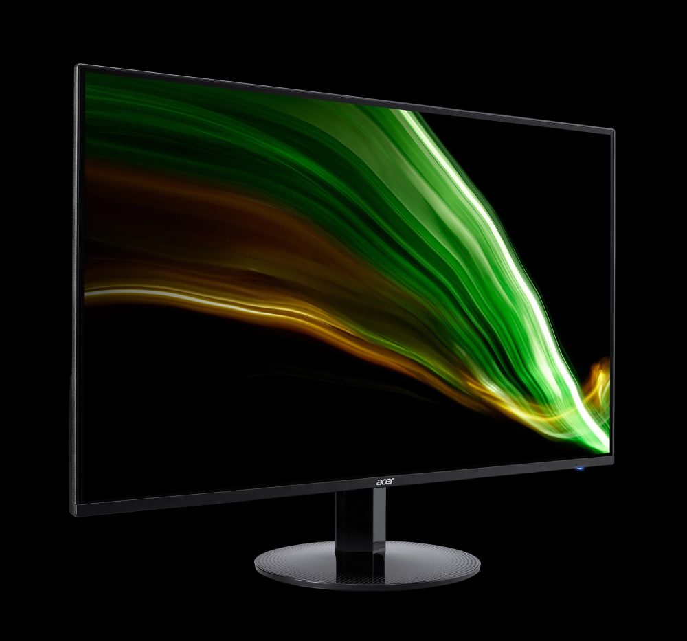 Acer 23.8” Full HD (1920 x 1080) Ultra-Thin IPS Monitor, 75Hz, 1ms VRB, SA241Y Bi, Acer Visioncare