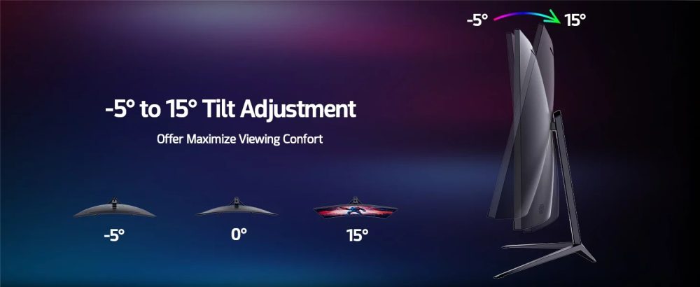 Xgaming 27-inch 165Hz/144Hz Curved Gaming Monitor, Ultra Wide 16:9 1440p PC Monitor for Laptop with 2*Speakers, 1ms AMD, QHD2K(2560 x 1440p) HDR Computer Monitor Support VESA, HDMI&DP, Metal Black