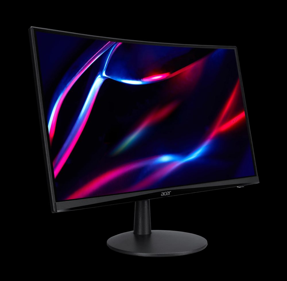 Acer Nitro 23.6" inch Curved Full HD Gaming Monitor (New) - Black (ED240Q Sbiip)