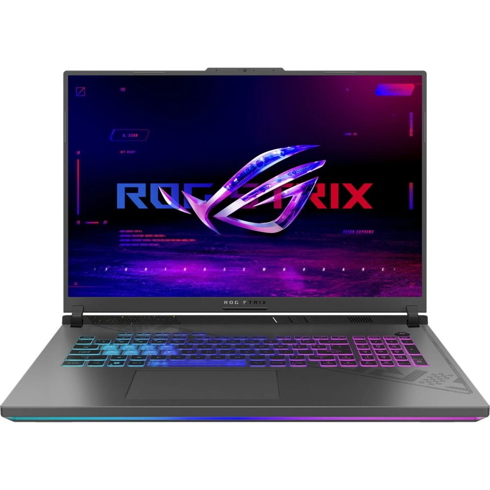 Asus ROG Strix G18 18" Gaming Laptop, Intel Core i9 i9-13980HX, NVIDIA GeForce RTX 4070 8 GB, 1TB SSD, Windows 11 Home, G814JI-CS94