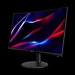 Acer Nitro 23.6″ inch Curved Full HD Gaming Monitor (New) – Black (ED240Q Sbiip)