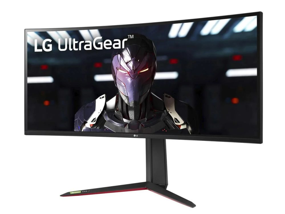 LG 34" UltraGear Quad HD 3440 x 1440 2K 160Hz (OC) 1ms 2xHDMI DisplayPort Radeon FreeSync 2 NVIDIA G-Sync Compatible USB 3.0 Hub Nano IPS Curved Gaming Monitor - 34GN850-B