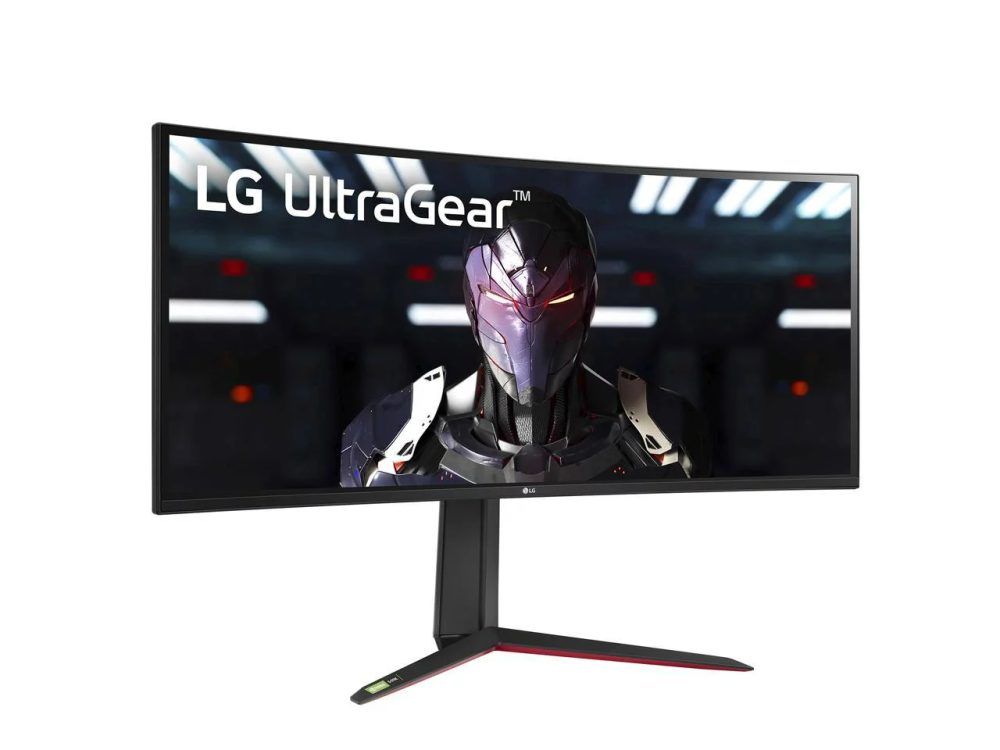 LG 34" UltraGear Quad HD 3440 x 1440 2K 160Hz (OC) 1ms 2xHDMI DisplayPort Radeon FreeSync 2 NVIDIA G-Sync Compatible USB 3.0 Hub Nano IPS Curved Gaming Monitor - 34GN850-B