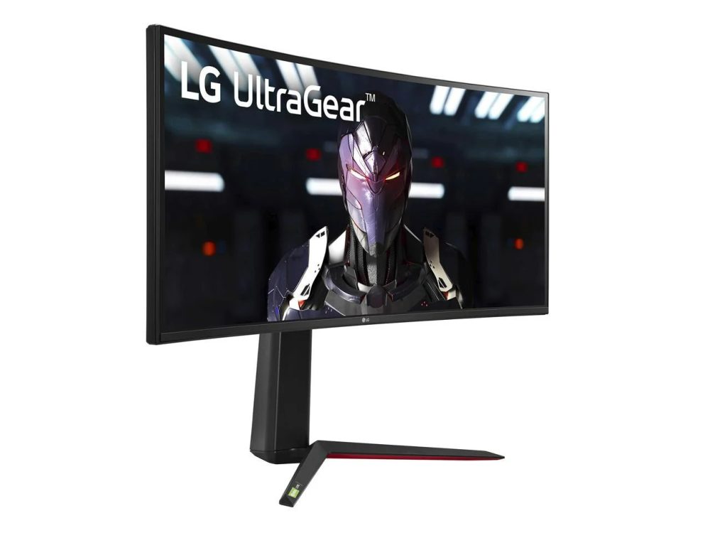 LG 34" UltraGear Quad HD 3440 x 1440 2K 160Hz (OC) 1ms 2xHDMI DisplayPort Radeon FreeSync 2 NVIDIA G-Sync Compatible USB 3.0 Hub Nano IPS Curved Gaming Monitor - 34GN850-B