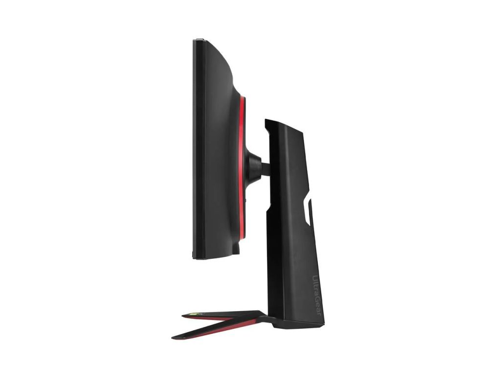 LG 34" UltraGear Quad HD 3440 x 1440 2K 160Hz (OC) 1ms 2xHDMI DisplayPort Radeon FreeSync 2 NVIDIA G-Sync Compatible USB 3.0 Hub Nano IPS Curved Gaming Monitor - 34GN850-B