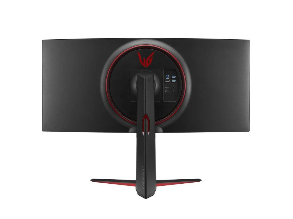 LG 34" UltraGear Quad HD 3440 x 1440 2K 160Hz (OC) 1ms 2xHDMI DisplayPort Radeon FreeSync 2 NVIDIA G-Sync Compatible USB 3.0 Hub Nano IPS Curved Gaming Monitor - 34GN850-B