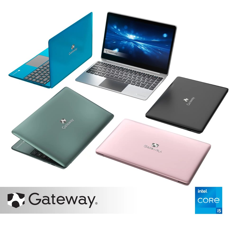 Gateway 14.1" Ultra Slim Notebook, FHD, Intel® Core™ i5-1135G7, Quad Core, Intel® Iris® Xe Graphics, 16GB RAM, 512GB SSD, Tuned by THX™, Fingerprint Scanner, 1MP Webcam, HDMI, Windows 10 Home