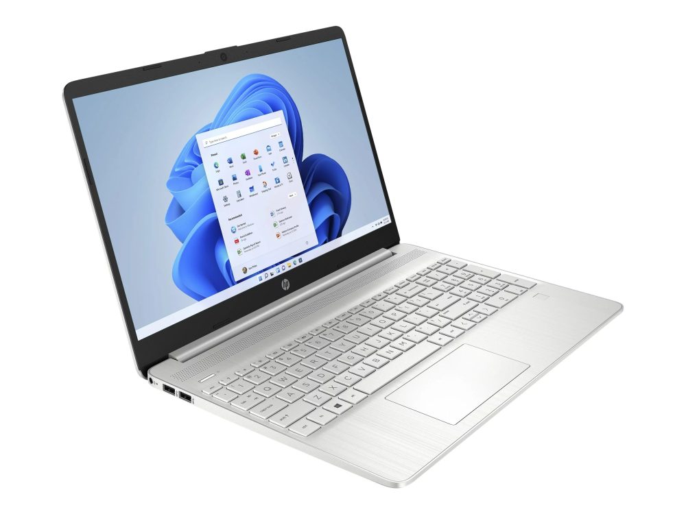 HP 15.6" Laptop, Intel Core i5-1135G7, 2.4GHz Intel Iris Xe Graphics, 8GB Ram 512GB SSD, Windows 11, Natural Silver, 15-dy2152wm