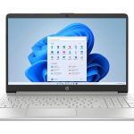 HP 15.6″ Laptop, Intel Core i5-1135G7, 2.4GHz Intel Iris Xe Graphics, 8GB Ram 512GB SSD, Windows 11, Natural Silver, 15-dy2152wm