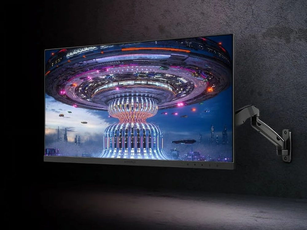 KOORUI 24 Inch Computer Gaming Monitor, Build-in Speakers, IPS Display FHD 1080p 100Hz, HDMI&VGA,VESA Mountable