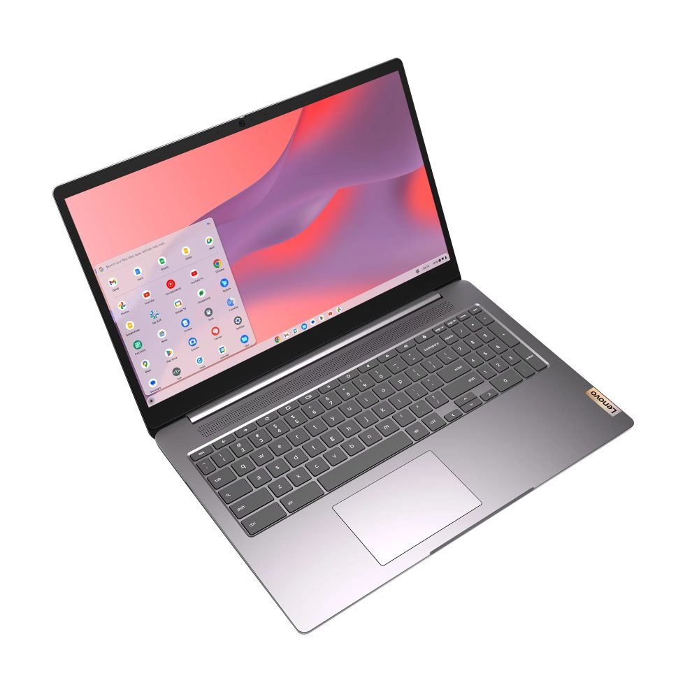 Lenovo Ideapad 3i Chromebook, 15.6" FHD, Intel Celeron N4500, 4GB RAM, 64GB eMMC, Arctic Grey, 82N4002HUS