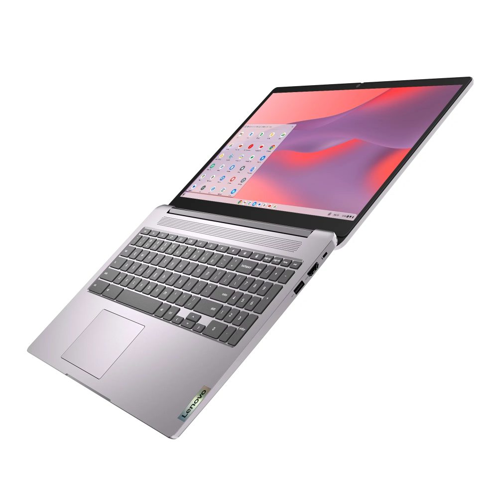 Lenovo Ideapad 3i Chromebook, 15.6" FHD, Intel Celeron N4500, 4GB RAM, 64GB eMMC, Arctic Grey, 82N4002HUS